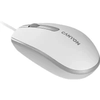 Мышь Canyon M-10 (белый/серый) фото 1